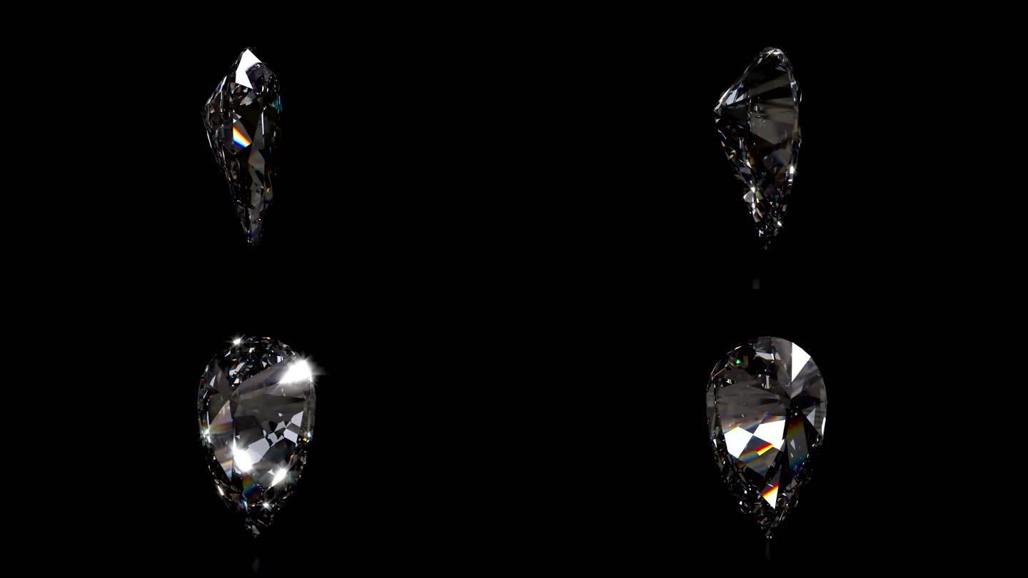 梨形钻石可循环光影品质雕琢匠心