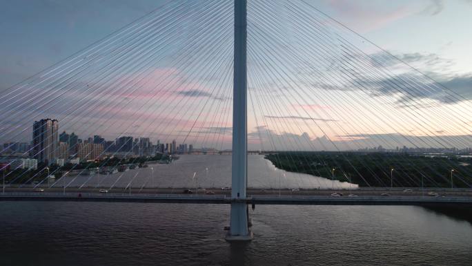 哈尔滨松浦大桥航拍