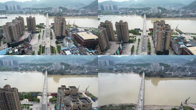 福建福安赛岐镇航拍