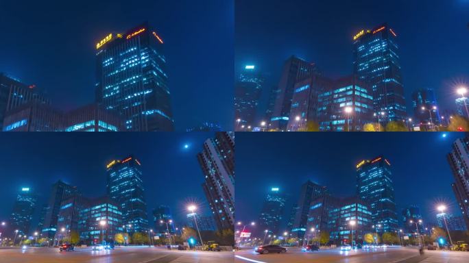 北京高端办公楼实景拍摄 4k 原创素材