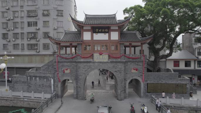 福建福安甘棠航拍