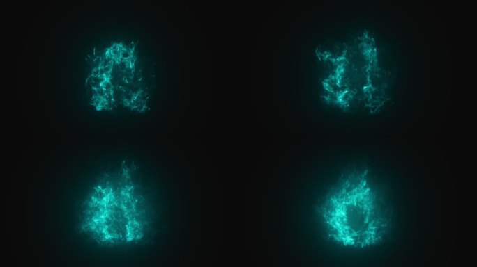 粒子光效能量流动爆炸治疗打斗真气