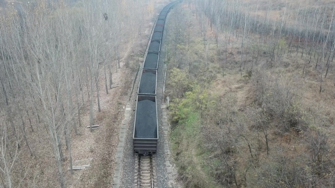 铁路运输煤炭铁运火车