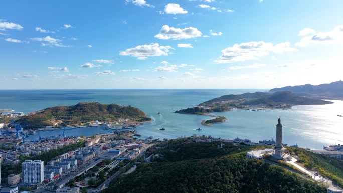 大连旅顺合集旅顺口区风光旅顺火车站太阳沟