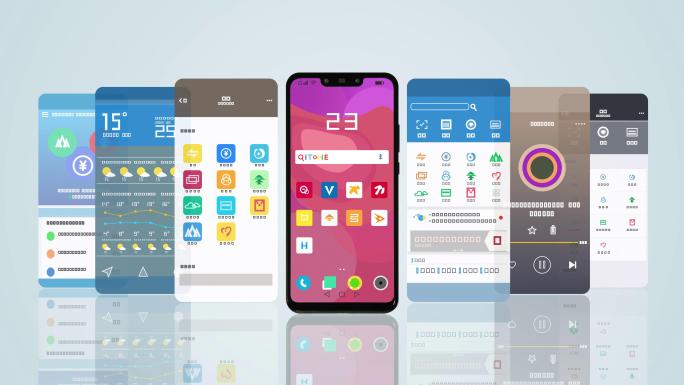 【无插件】手机界面展示