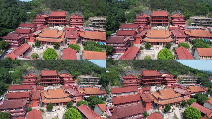 福建福安甘棠种德禅寺航拍