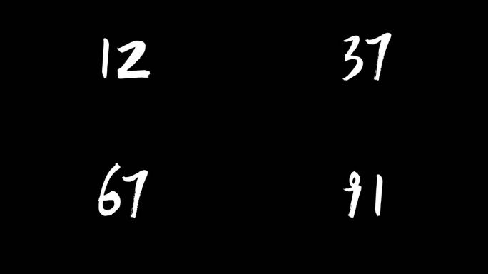 数字增长 0到100