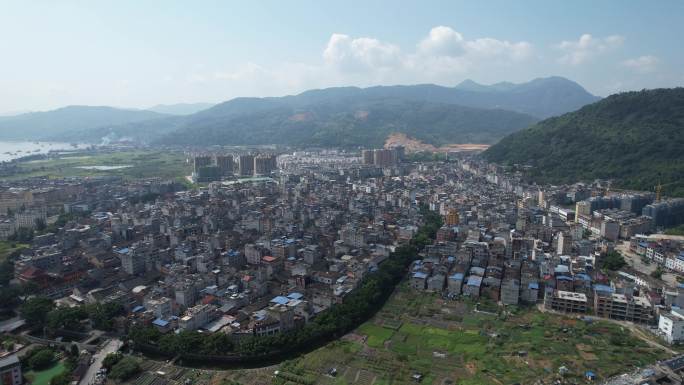 福建福安甘棠航拍
