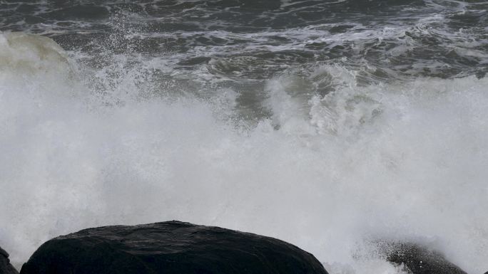 浪涛慢镜头