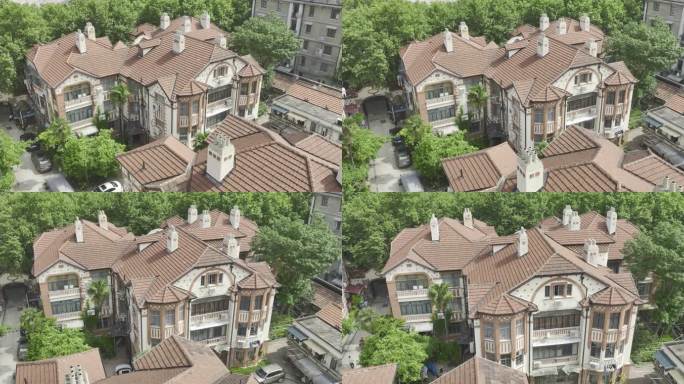 5K原素材-上海复兴中路老上海公寓楼