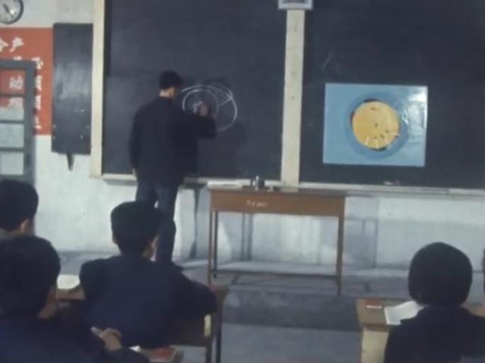 1971年 上海机床厂 工人上课学习