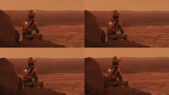 宇航员滞留火星失踪