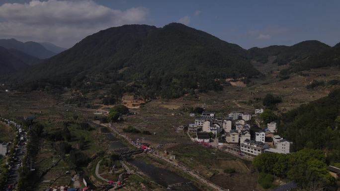 福建福安穆阳镇虎头村航拍