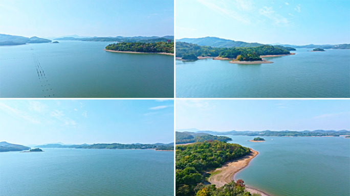 湖水 湖面 天目湖