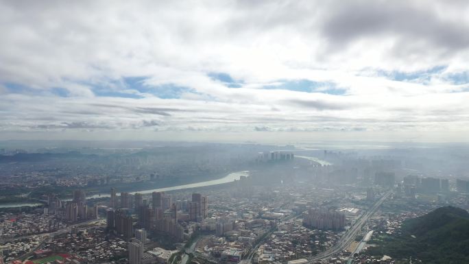 泉州市区大景航拍鲤城区丰泽区晋江全景