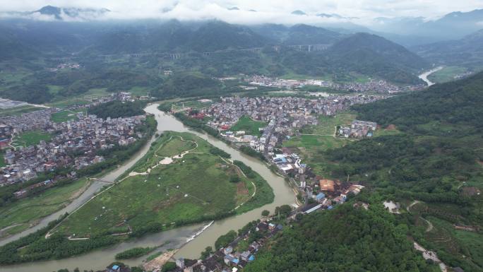 福建福安穆阳镇航拍