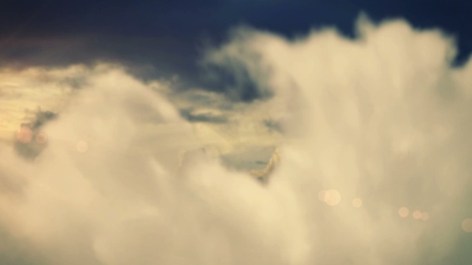 云间飞翔（标题背景）股票视频