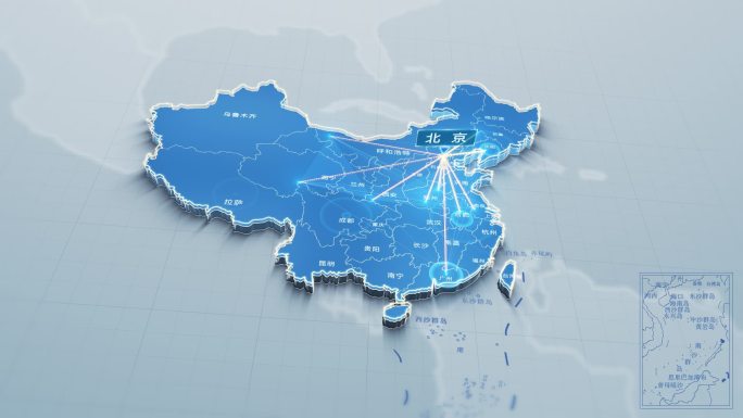 北京辐射全国（点线款）