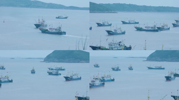 轮船 海面海港 海运