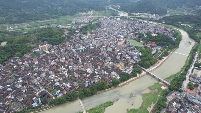 福建福安穆阳镇航拍