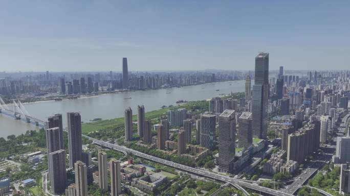 【御3航拍】武汉天地汉口滨江