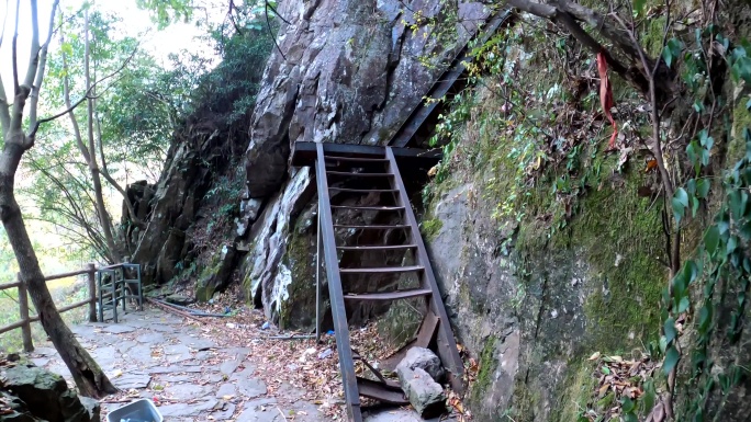 黄岩划岩山拍摄素材