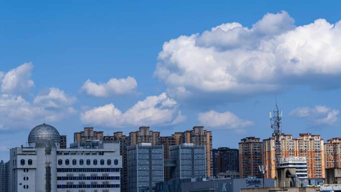 延时：城市天空延时