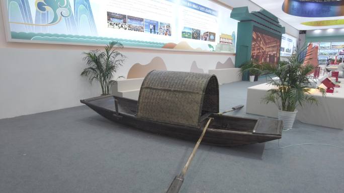 乌篷船渔船模型展览会展