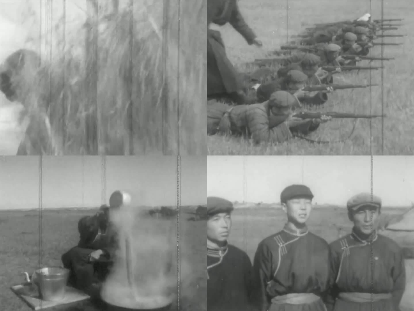 60年代 内蒙古 青年突击队