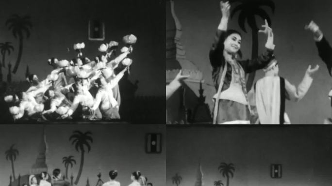 1964年 老挝爱国战线文工团在北京演出