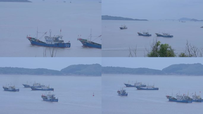 轮船 海面海港 海运