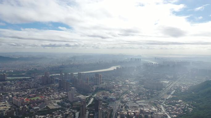 泉州市区大景航拍鲤城区丰泽区晋江全景