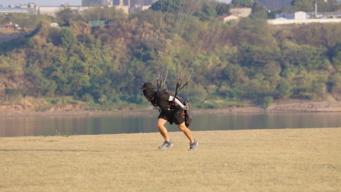 滑翔伞练习