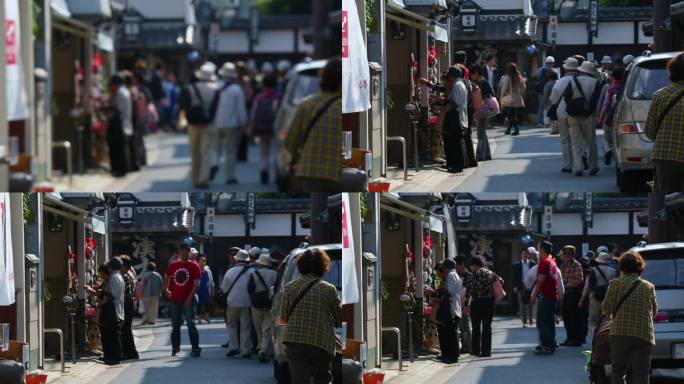 街道 人流 城市生活 旅游观光