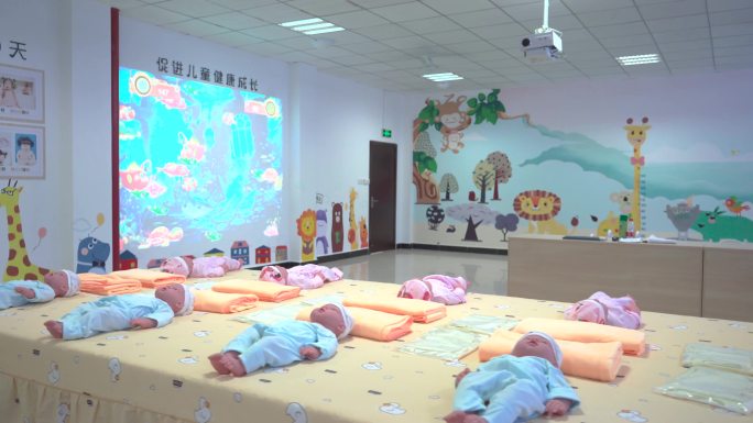 婴儿护理实训室 幼儿护理教学实训室