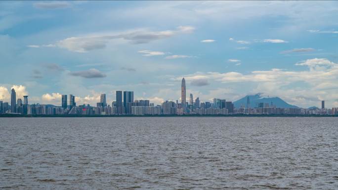 深圳湾白天风景