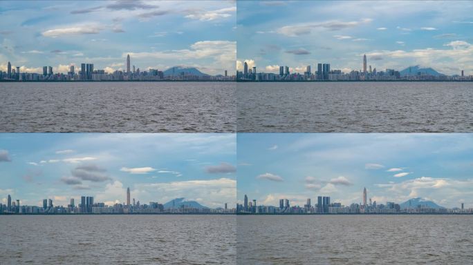 深圳湾白天风景