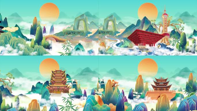 看山看水看中国