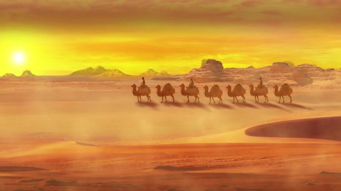 超宽屏6K沙漠骆驼2