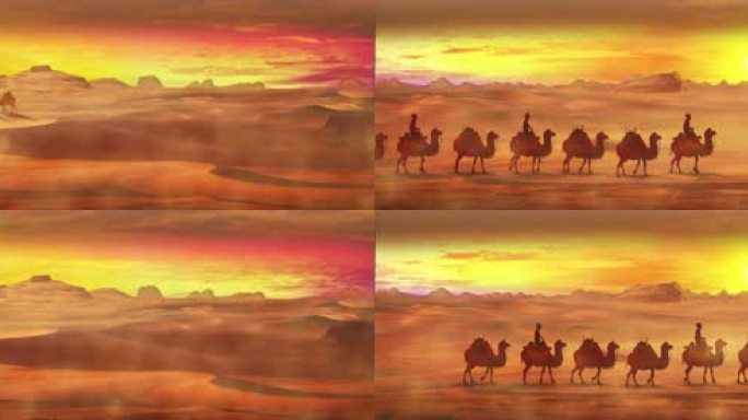 超宽屏6K沙漠骆驼2