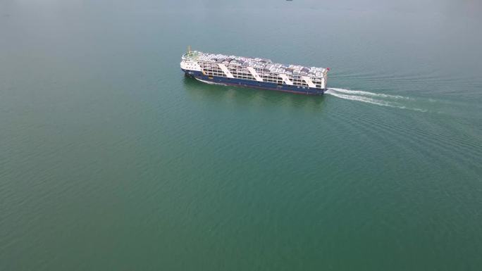 长江上的轮渡 渡船 滚装船 大船 轮船