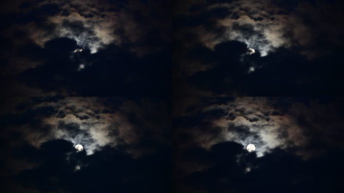 满月明亮月亮满月中秋月球