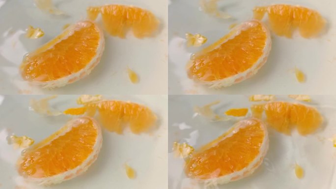 B48 橙子柑橘农民橘子水果果肉