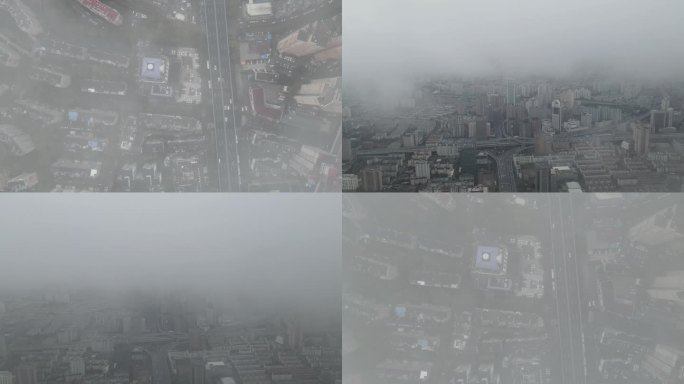 【4K原创】上海云海宣传片素材