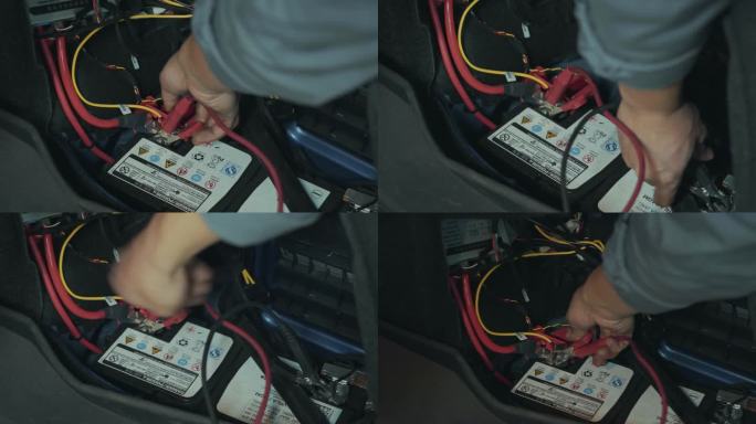汽车电脑读电瓶指数维修机修