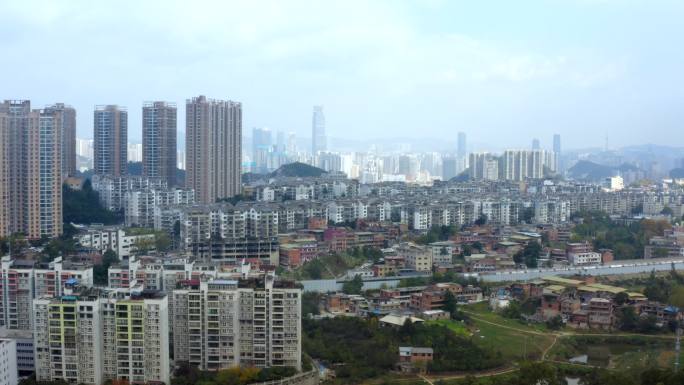 贵阳老城区 沙冲路药用植物园