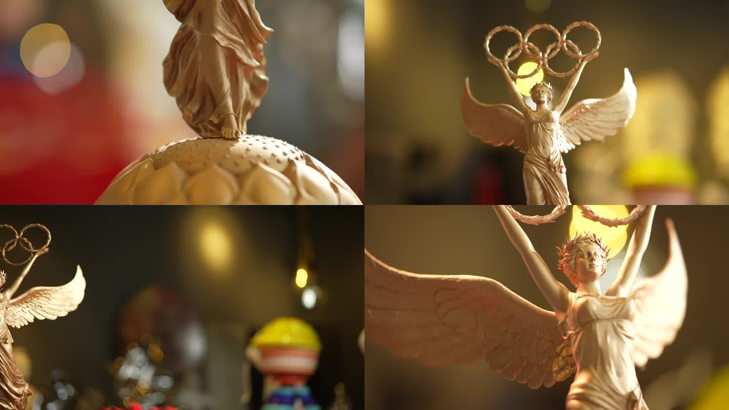 奥运女神雕塑