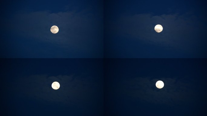 满月黄昏夜黑风高明月云遮月
