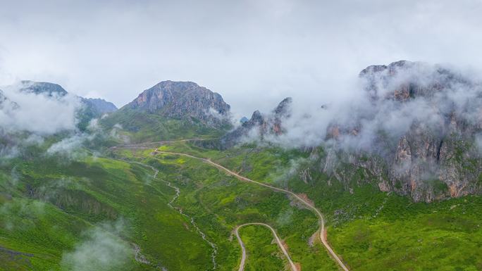 甘南扎尕那夏吾卡观景台720VR全景