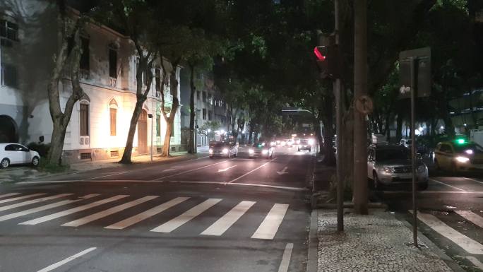 里约热内卢繁忙的街道